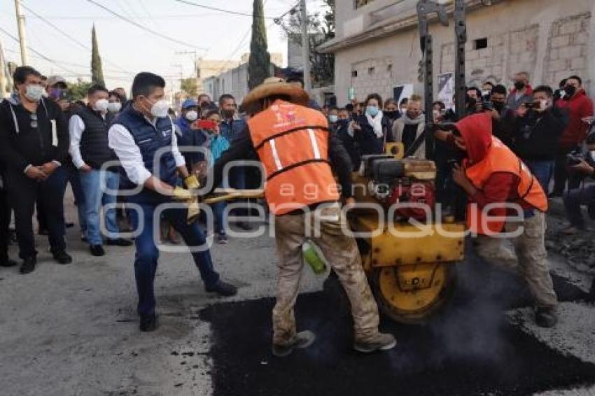 GOBIERNO MUNICIPAL . SUPERVISIÓN BACHEO