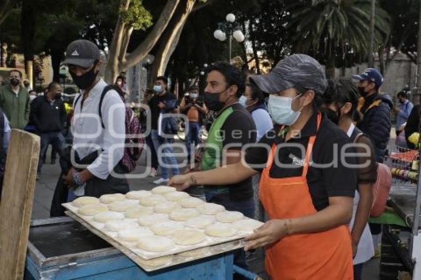 POLICÍA . RIÑA DE AMBULANTES