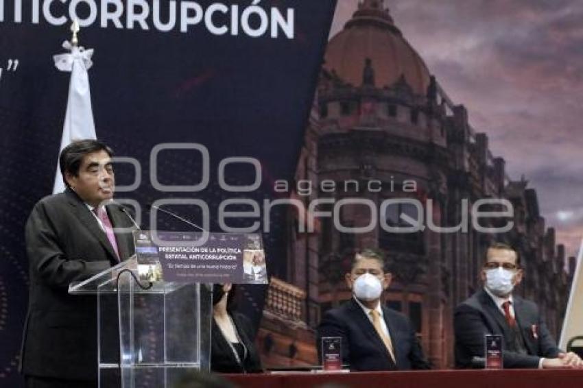 GOBIERNO ESTATAL . POLÍTICA ANTICORRUPCIÓN