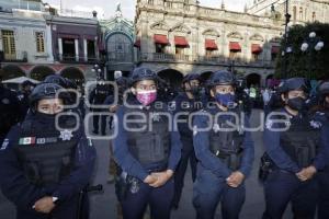 POLICÍA . RIÑA DE AMBULANTES