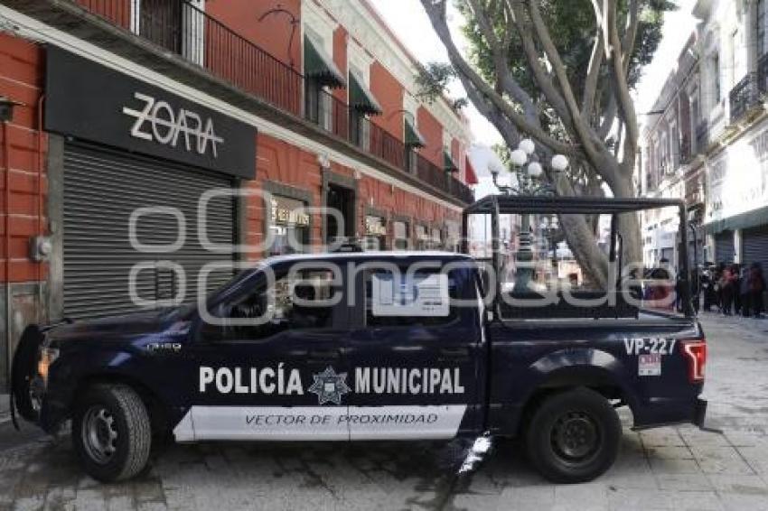 POLICÍA MUNICIPAL . 5 DE MAYO