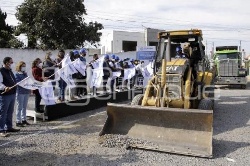 SAN ANDRÉS CHOLULA. PAVIMENTACIÓN