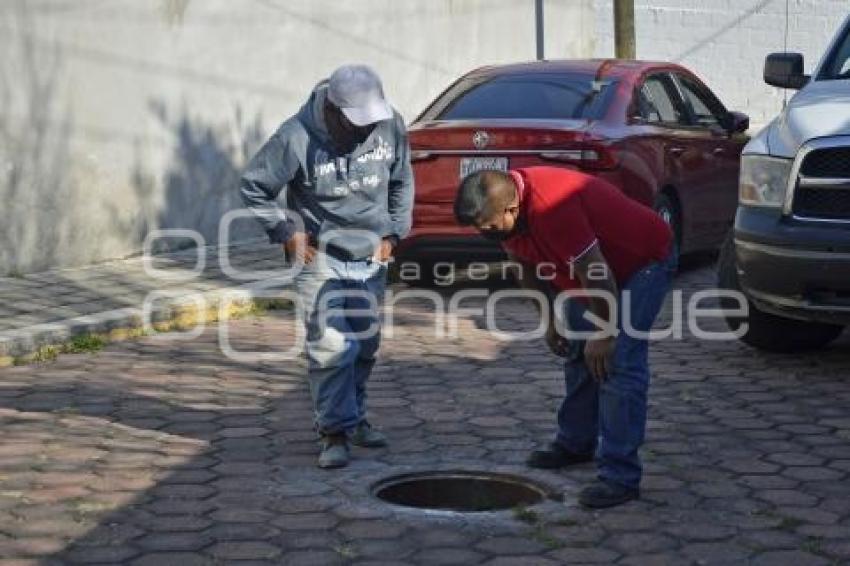 TLAXCALA . ALCANTARILLAS 