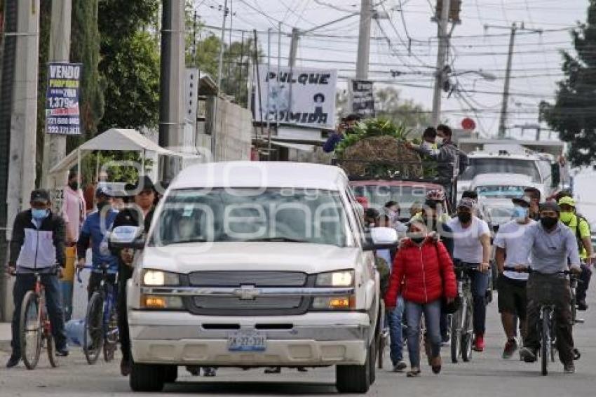 CORTEJO FÚNEBRE CICLISTA