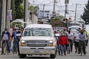 CORTEJO FÚNEBRE CICLISTA