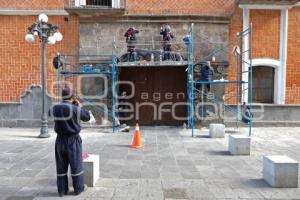 TLAXCALA . RESTAURACIÓN PALACIO DE GOBIERNO