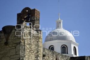 TLAXCALA . IGLESIA SAN FRANCISCO OCOTELULCO