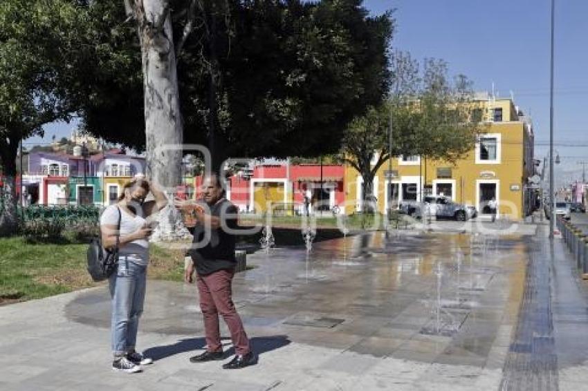 SAN ANDRÉS CHOLULA . ZÓCALO