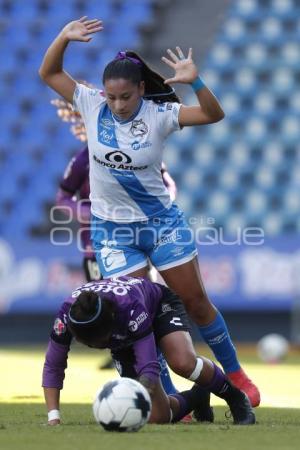 FÚTBOL FEMENIL . PUEBLA VS PACHUCA