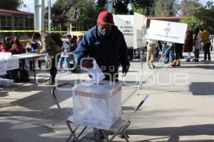 TEHUACÁN . ELECCIONES EXTRAORDINARIAS