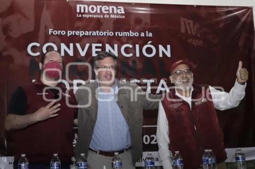 MORENA . FORO PREPARATORIO