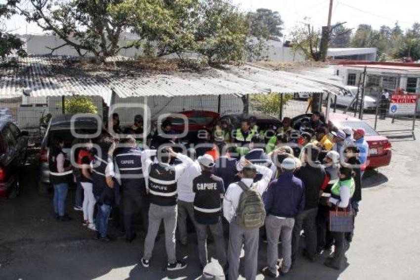 TEXMELUCAN . TRABAJADORES CAPUFE