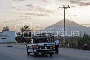 TLAXCALA . ACCIDENTE MOTOCICLISTA