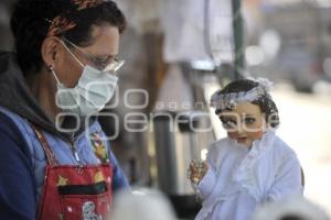 TLAXCALA . VESTIMENTA NIÑOS DIOS