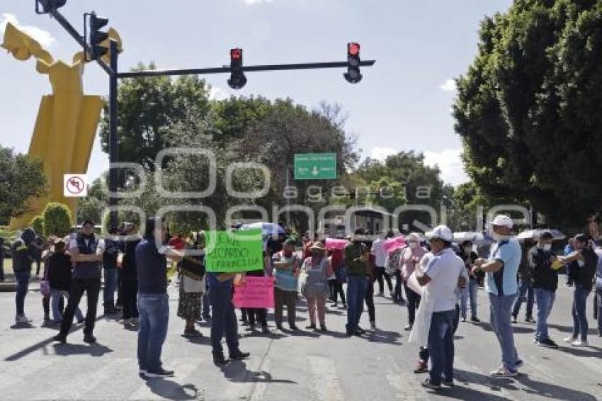 PROTESTA . MERCADO 5 DE MAYO