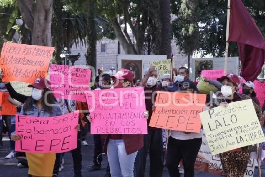 PROTESTA . LA LIBERTAD