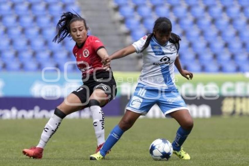 FÚTBOL FEMENIL . PUEBLA VS XOLAS