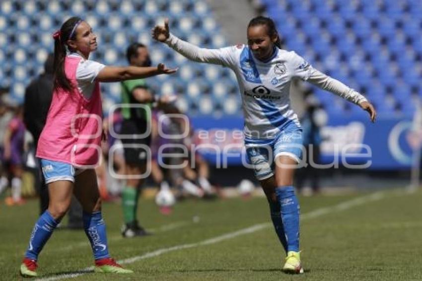 FÚTBOL FEMENIL . PUEBLA VS XOLAS