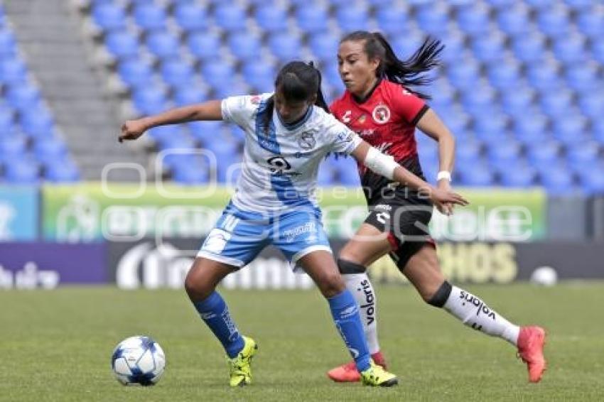 FÚTBOL FEMENIL . PUEBLA VS XOLAS