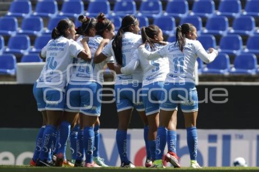 FÚTBOL FEMENIL . PUEBLA VS XOLAS