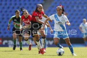 FÚTBOL FEMENIL . PUEBLA VS XOLAS