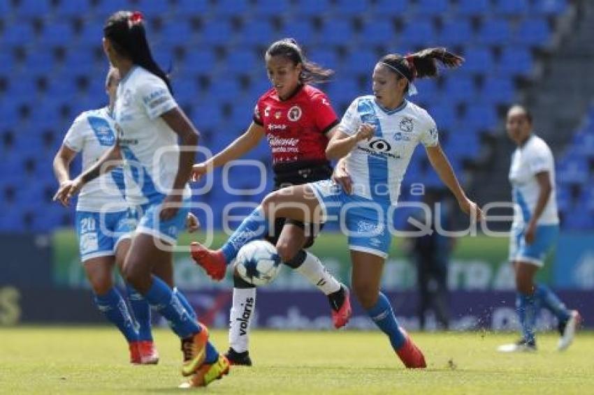 FÚTBOL FEMENIL . PUEBLA VS XOLAS