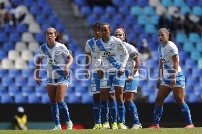 FÚTBOL FEMENIL . PUEBLA VS XOLAS