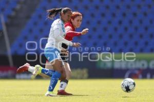 FÚTBOL FEMENIL . PUEBLA VS XOLAS