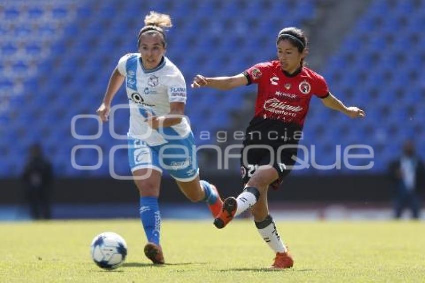 FÚTBOL FEMENIL . PUEBLA VS XOLAS