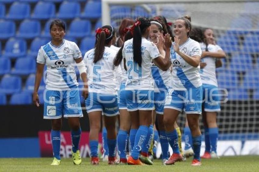 FÚTBOL FEMENIL . PUEBLA VS XOLAS