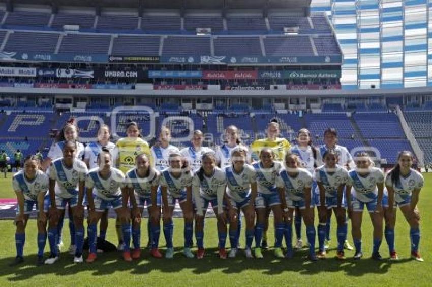 FÚTBOL FEMENIL . PUEBLA VS XOLAS