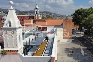 TLAXCALA . TERRAZA-BAR MUSEO DE ARTE