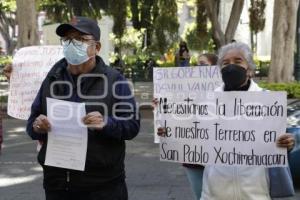 MANIFESTACIÓN .  SAN PABLO XOCHIMEHUACÁN