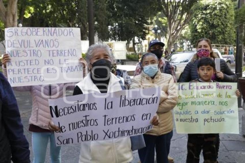 MANIFESTACIÓN .  SAN PABLO XOCHIMEHUACÁN