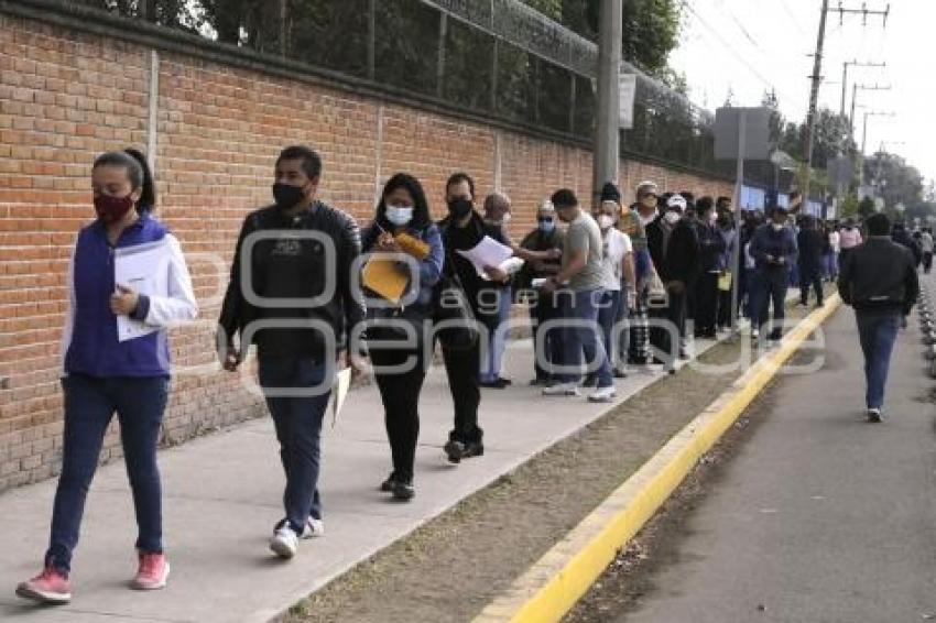 VACUNA COVID-19 . HOSPITAL NIÑO POBLANO