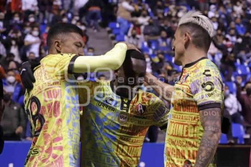 FÚTBOL . CLUB PUEBLA VS ATLAS