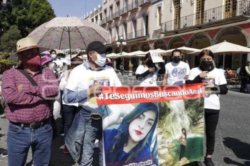 MARCHA POR MUJER DESAPARECIDA