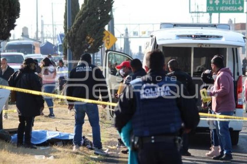 TLAXCALA . MUERTO PERSECUCIÓN