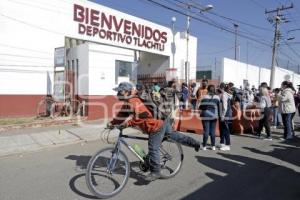 VACUNA COVID-19 . DEPORTIVO TLACHTLI