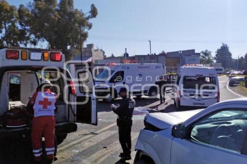 TLAXCALA . ACCIDENTE TRANSPORTE PÚBLICO