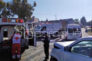 TLAXCALA . ACCIDENTE TRANSPORTE PÚBLICO