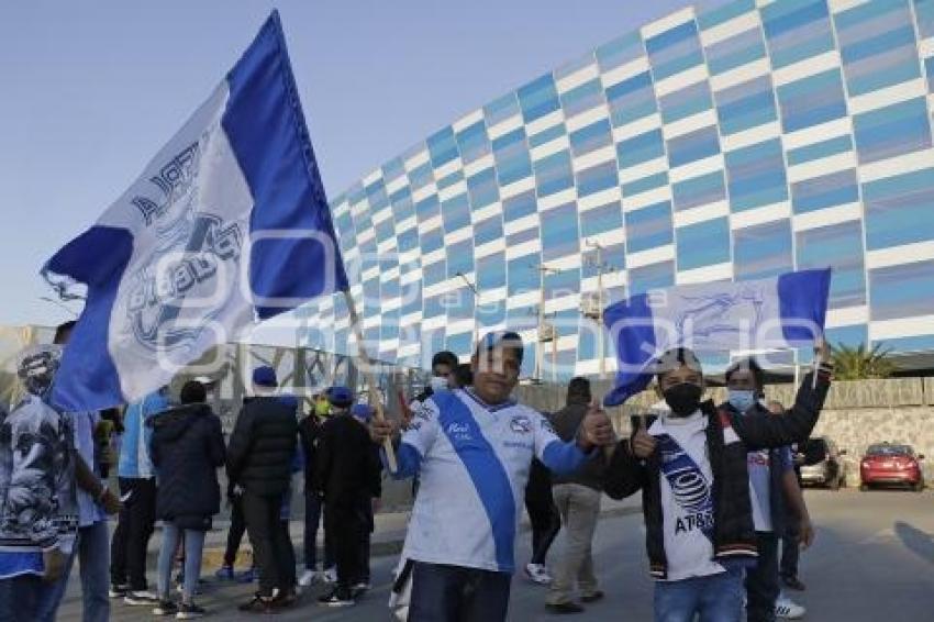 FÚTBOL . CLUB PUEBLA VS MONTERREY