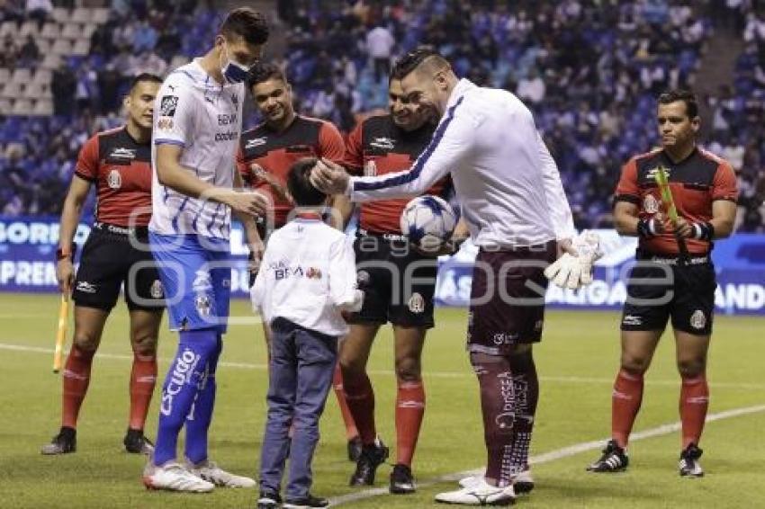 FÚTBOL . CLUB PUEBLA VS MONTERREY