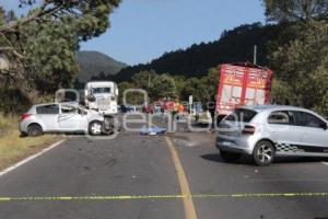 TLAXCALA . ACCIDENTE VIAL