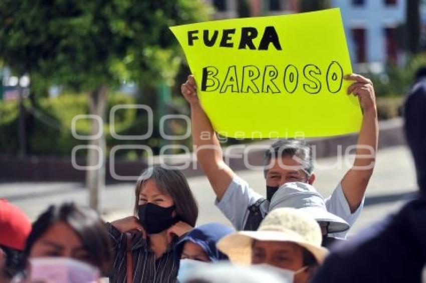 TLAXCALA . MANIFESTACIÓN XICOHTZINCO