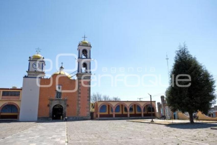 TLAXCALA . TEMPLO SAN SEBASTIÁN ATLAHAPA