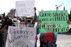 TLAXCALA . MANIFESTACIÓN XICOHTZINCO