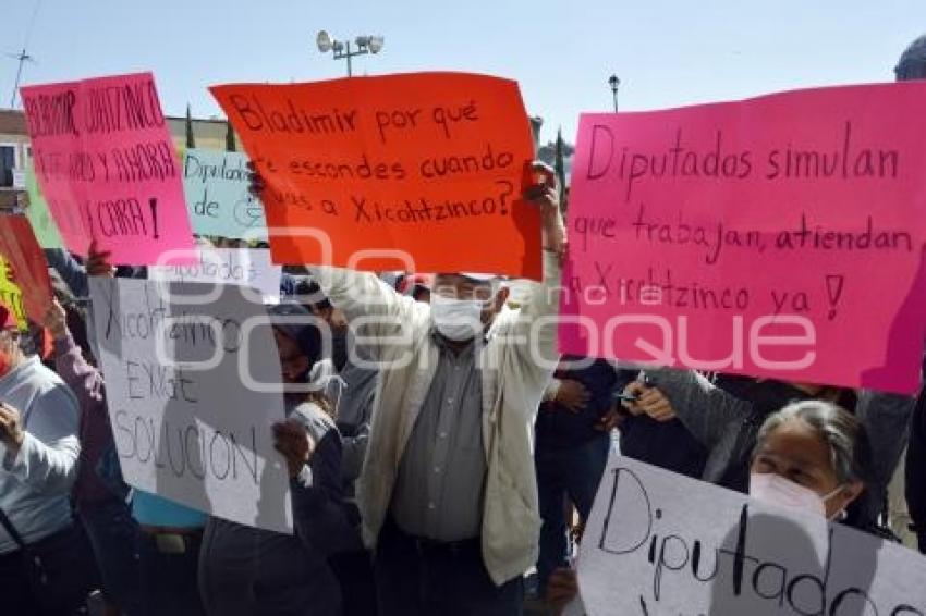 TLAXCALA . MANIFESTACIÓN XICOHTZINCO