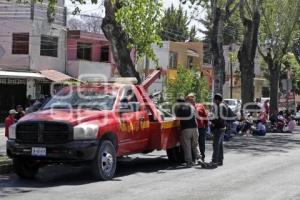 MANIFESTACIÓN OPERADORES DE GRÚAS