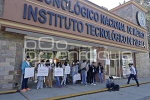 PROTESTA . ESTUDIANTES ITP